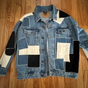 Urban Outfitters Sonny Patchwork Denim Jacket